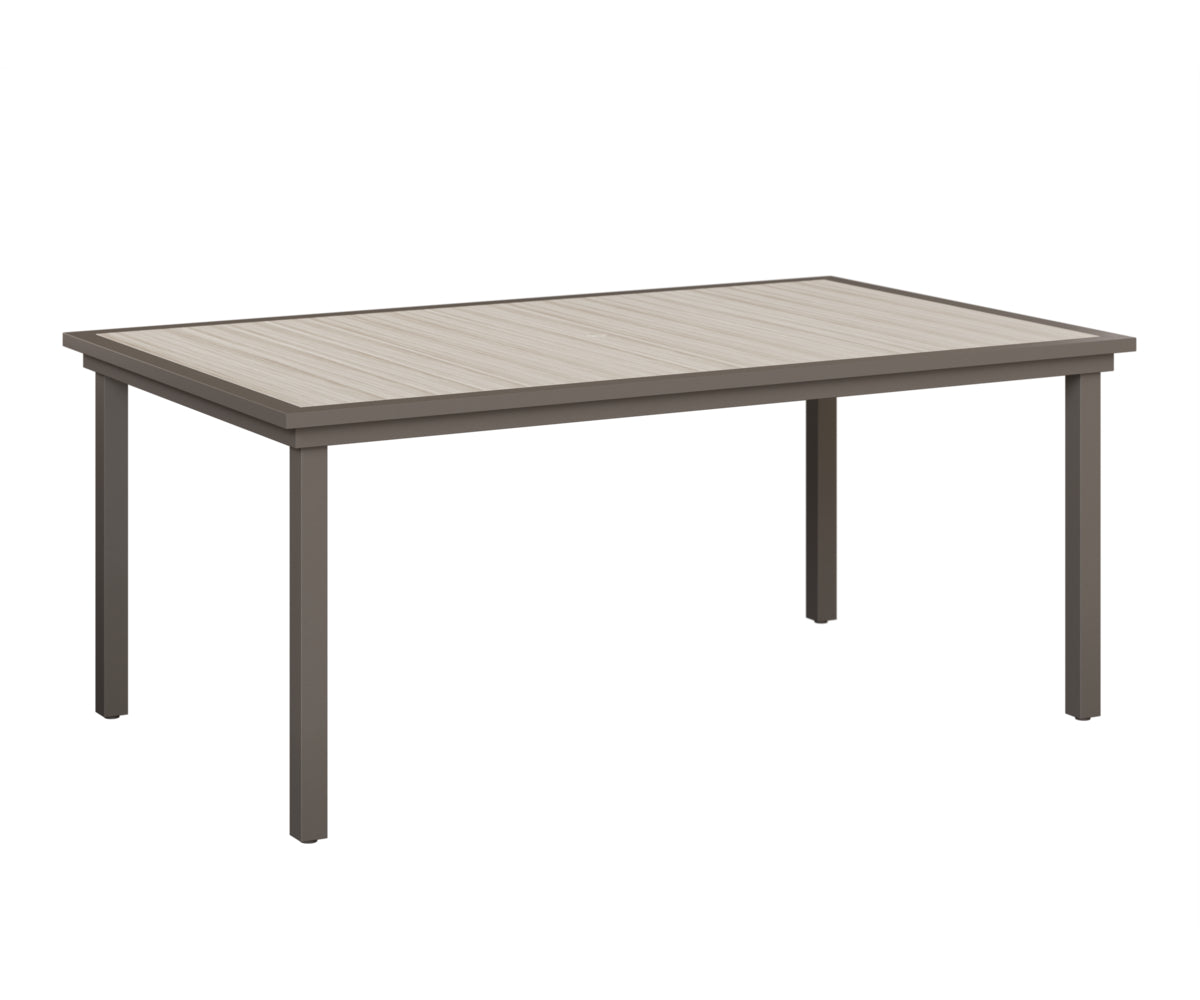 Berlin Gardens Vida 44" x 73" Rectangular Poly Dining Table