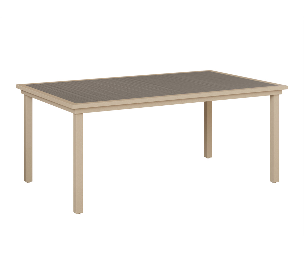 Berlin Gardens Vida 44" x 73" Rectangular Poly Dining Table
