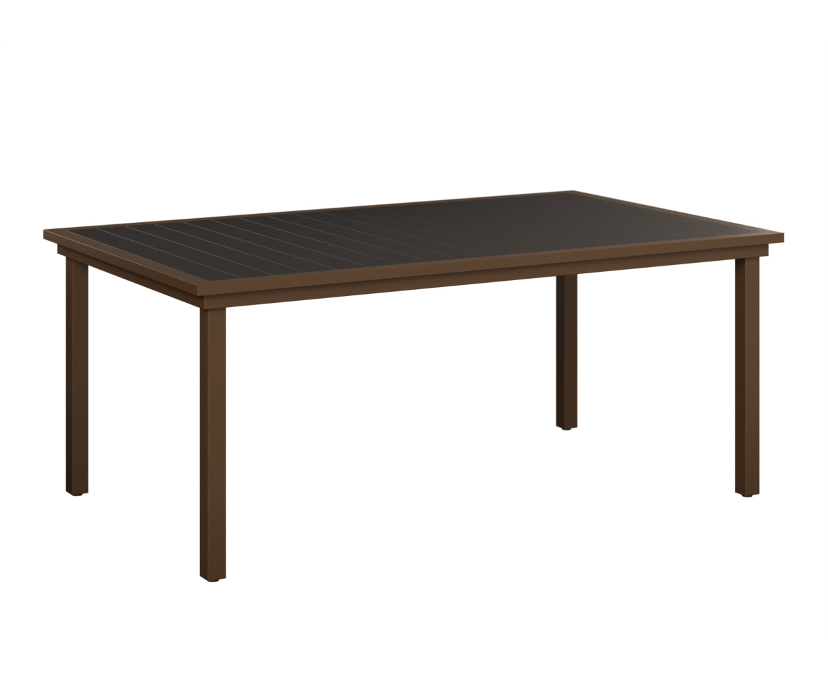 Berlin Gardens Vida 44" x 73" Rectangular Poly Dining Table