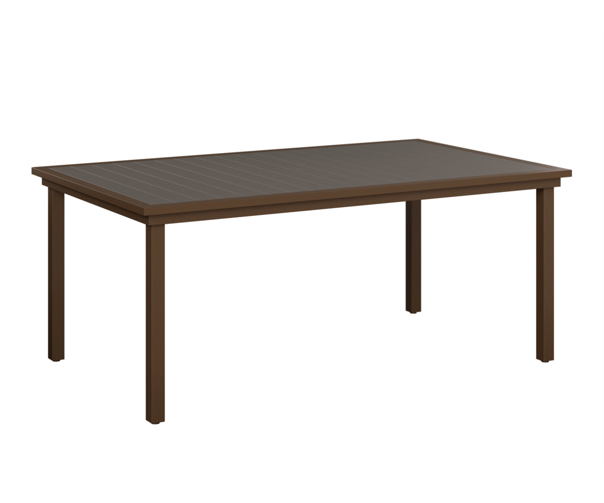 Berlin Gardens Vida 44" x 73" Rectangular Poly Dining Table