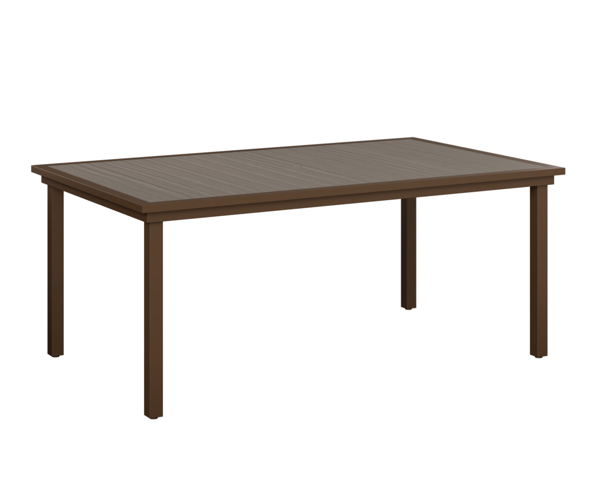 Berlin Gardens Vida 44" x 73" Rectangular Poly Dining Table