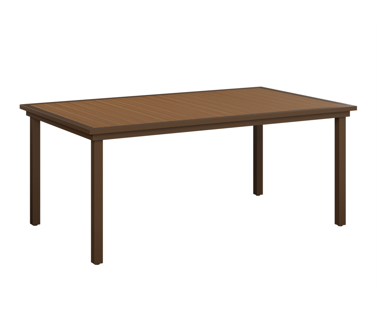 Berlin Gardens Vida 44" x 73" Rectangular Poly Dining Table