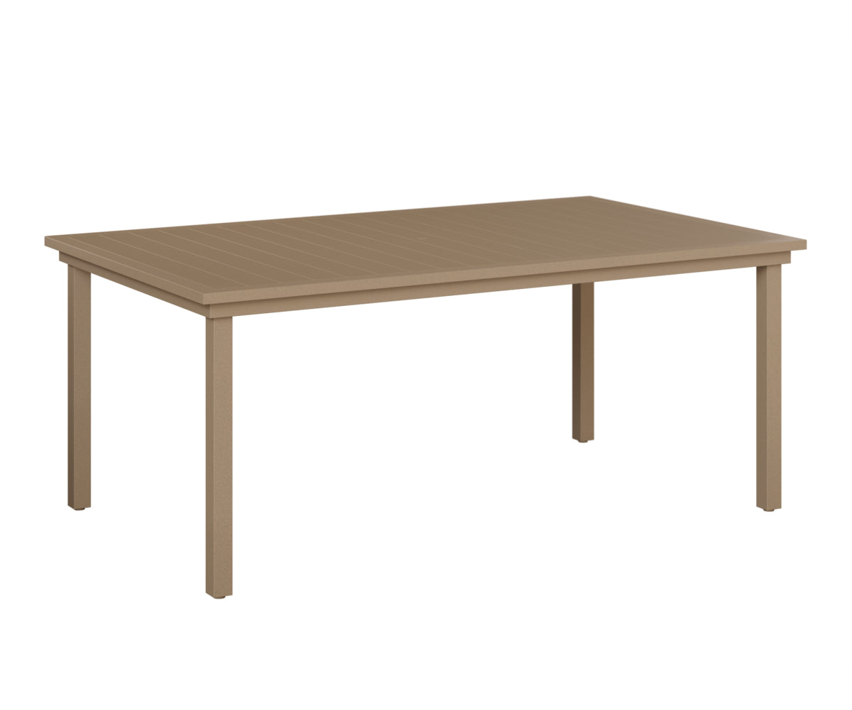Berlin Gardens Vida 44" x 73" Rectangular Poly Dining Table