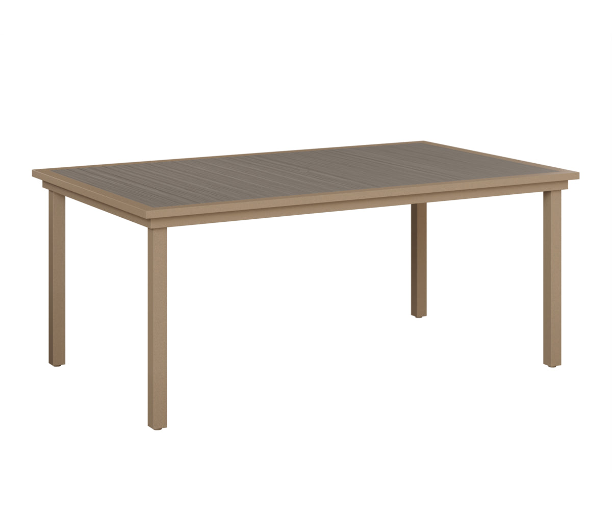 Berlin Gardens Vida 44" x 73" Rectangular Poly Dining Table