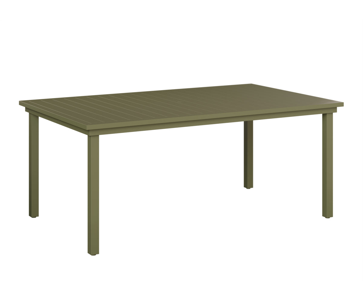 Berlin Gardens Vida 44" x 73" Rectangular Aluminum Dining Table