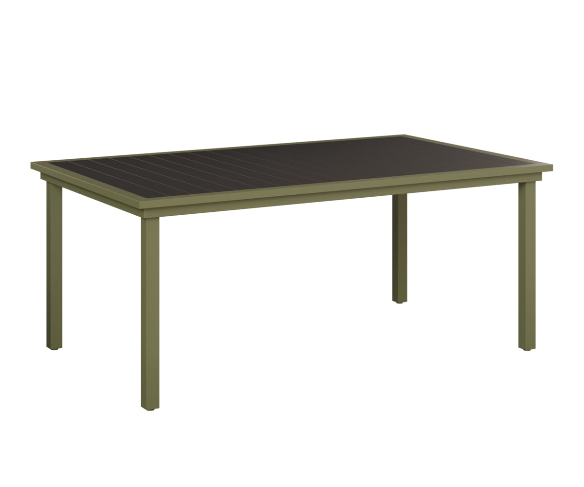 Berlin Gardens Vida 44" x 73" Rectangular Poly Dining Table