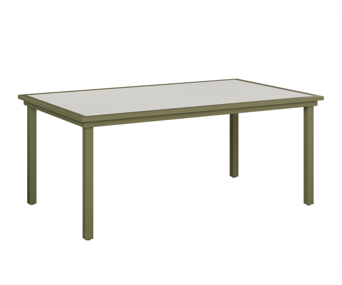 Berlin Gardens Vida 44" x 73" Rectangular Poly Dining Table