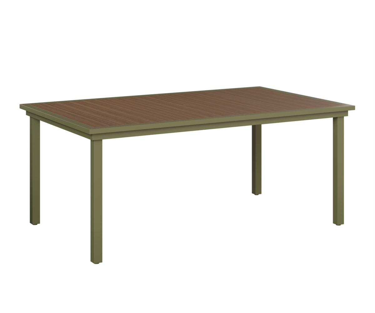 Berlin Gardens Vida 44" x 73" Rectangular Poly Dining Table