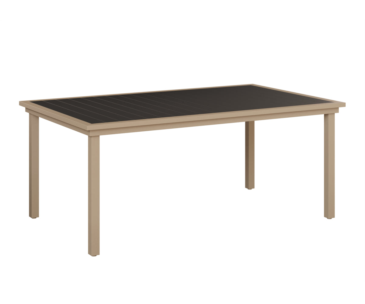 Berlin Gardens Vida 44" x 73" Rectangular Poly Dining Table