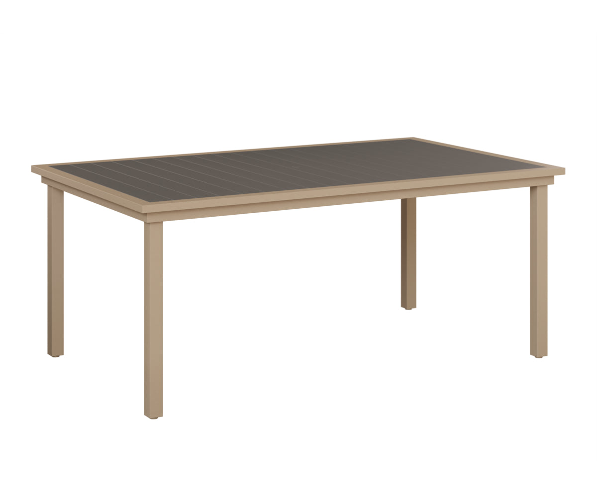 Berlin Gardens Vida 44" x 73" Rectangular Poly Dining Table