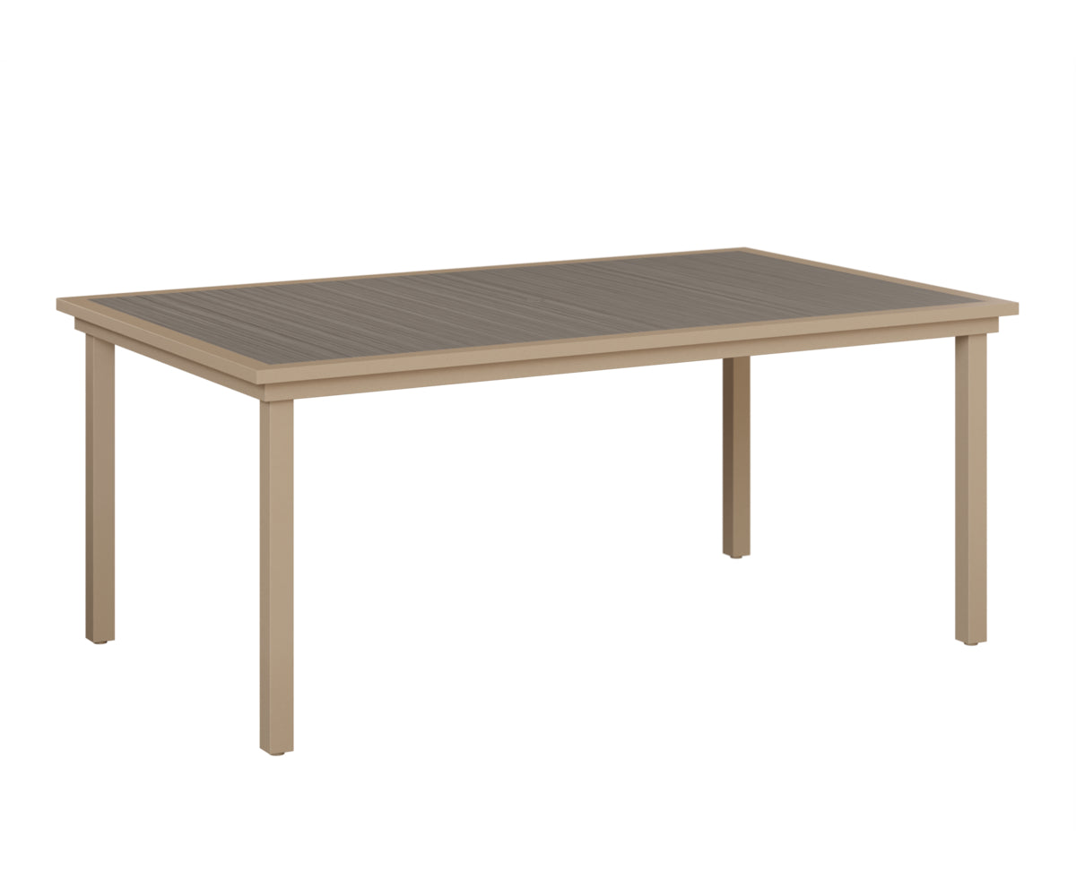 Berlin Gardens Vida 44" x 73" Rectangular Poly Dining Table