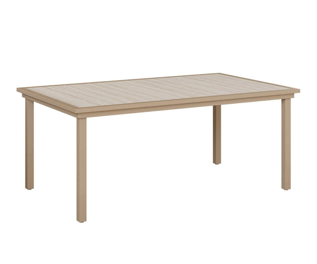 Berlin Gardens Vida 44" x 73" Rectangular Poly Dining Table