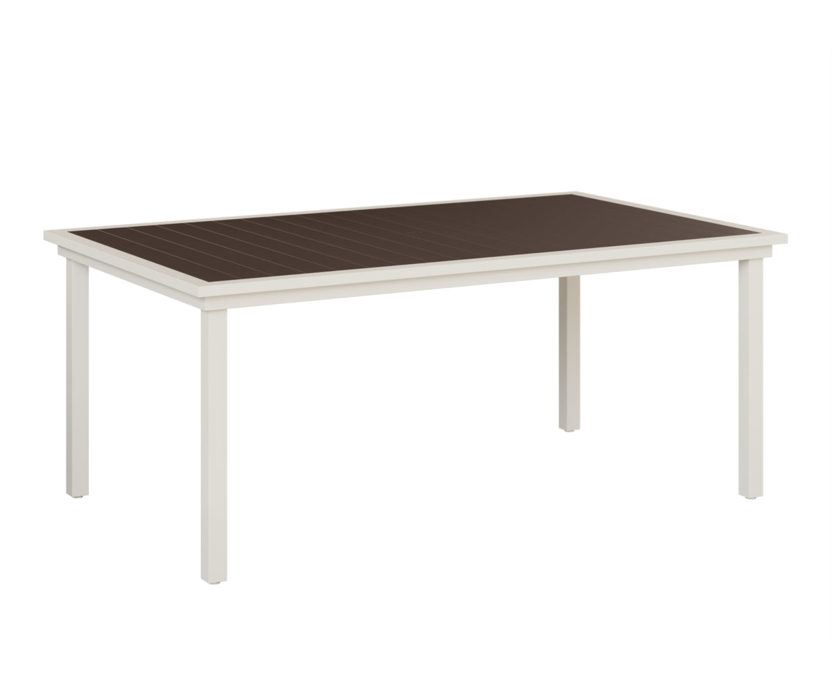 Berlin Gardens Vida 44" x 73" Rectangular Poly Dining Table