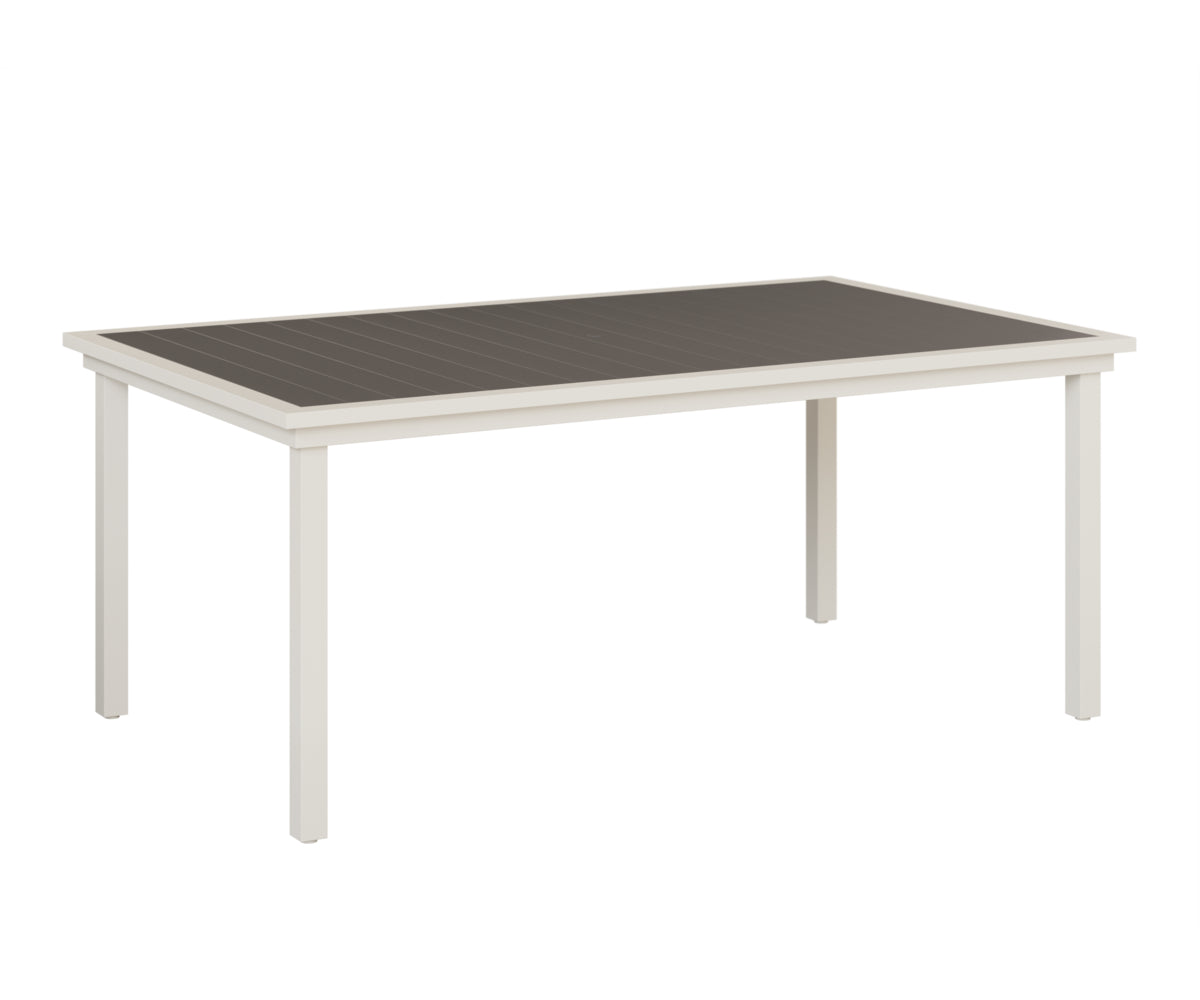 Berlin Gardens Vida 44" x 73" Rectangular Poly Dining Table