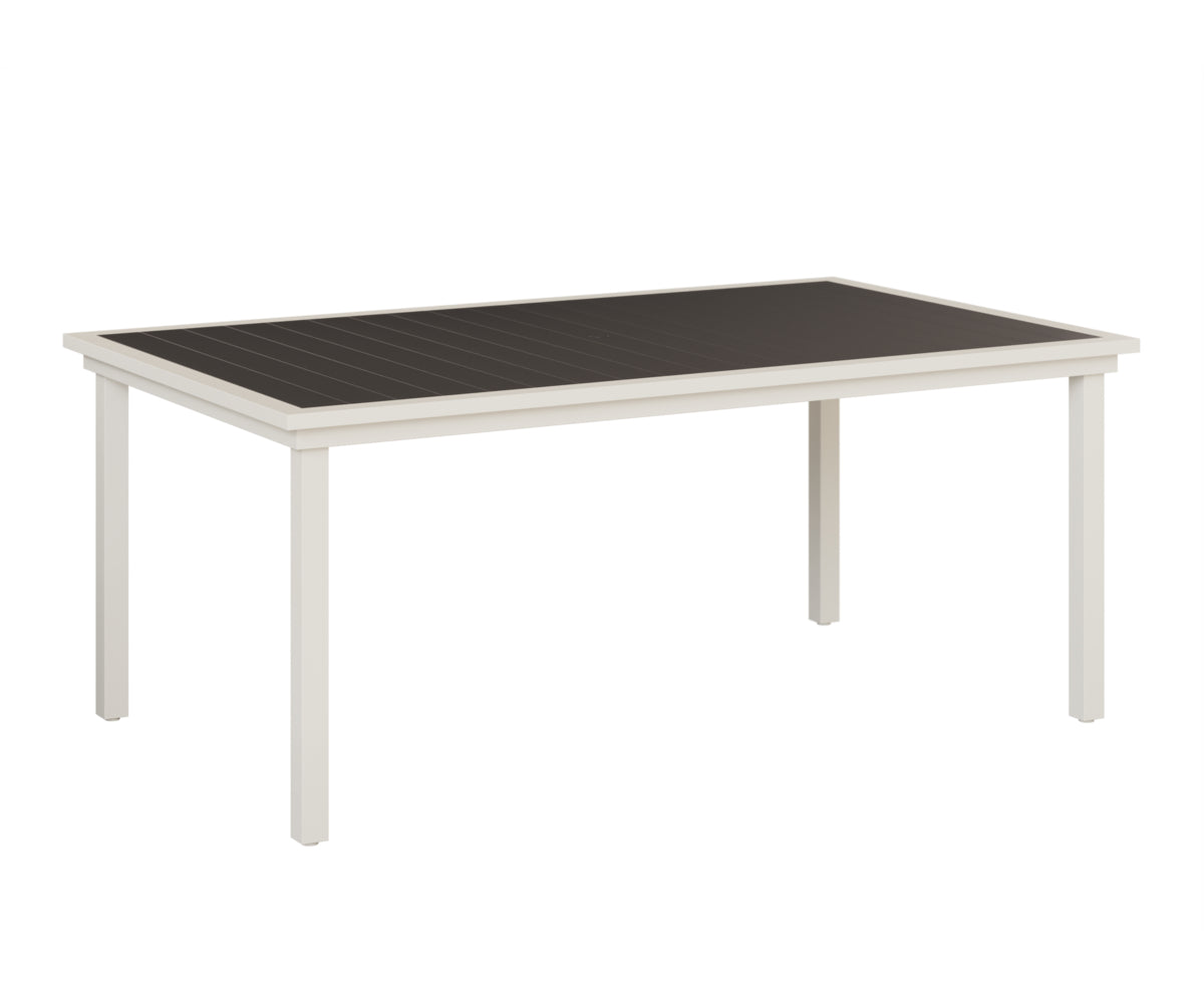Berlin Gardens Vida 44" x 73" Rectangular Poly Dining Table