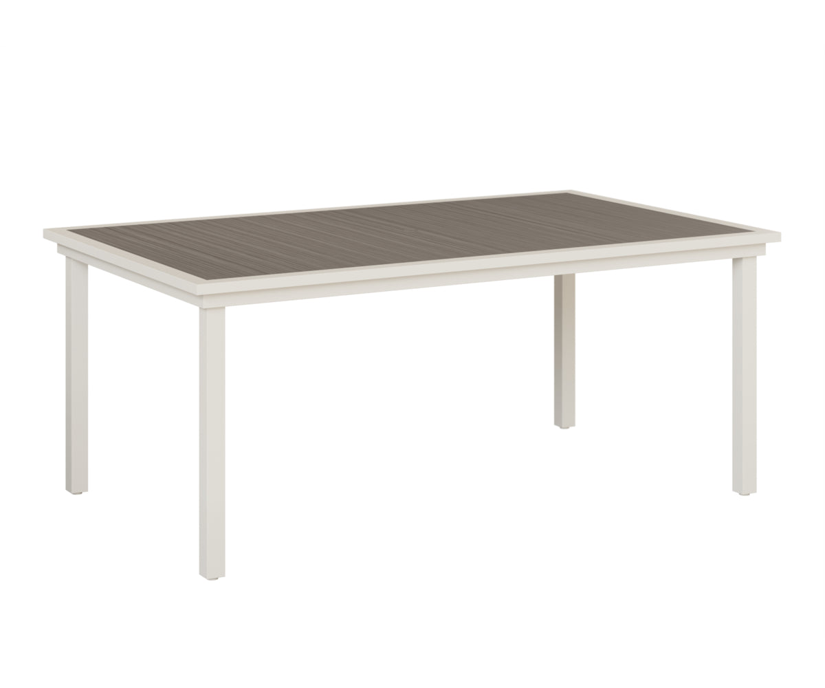 Berlin Gardens Vida 44" x 73" Rectangular Poly Dining Table