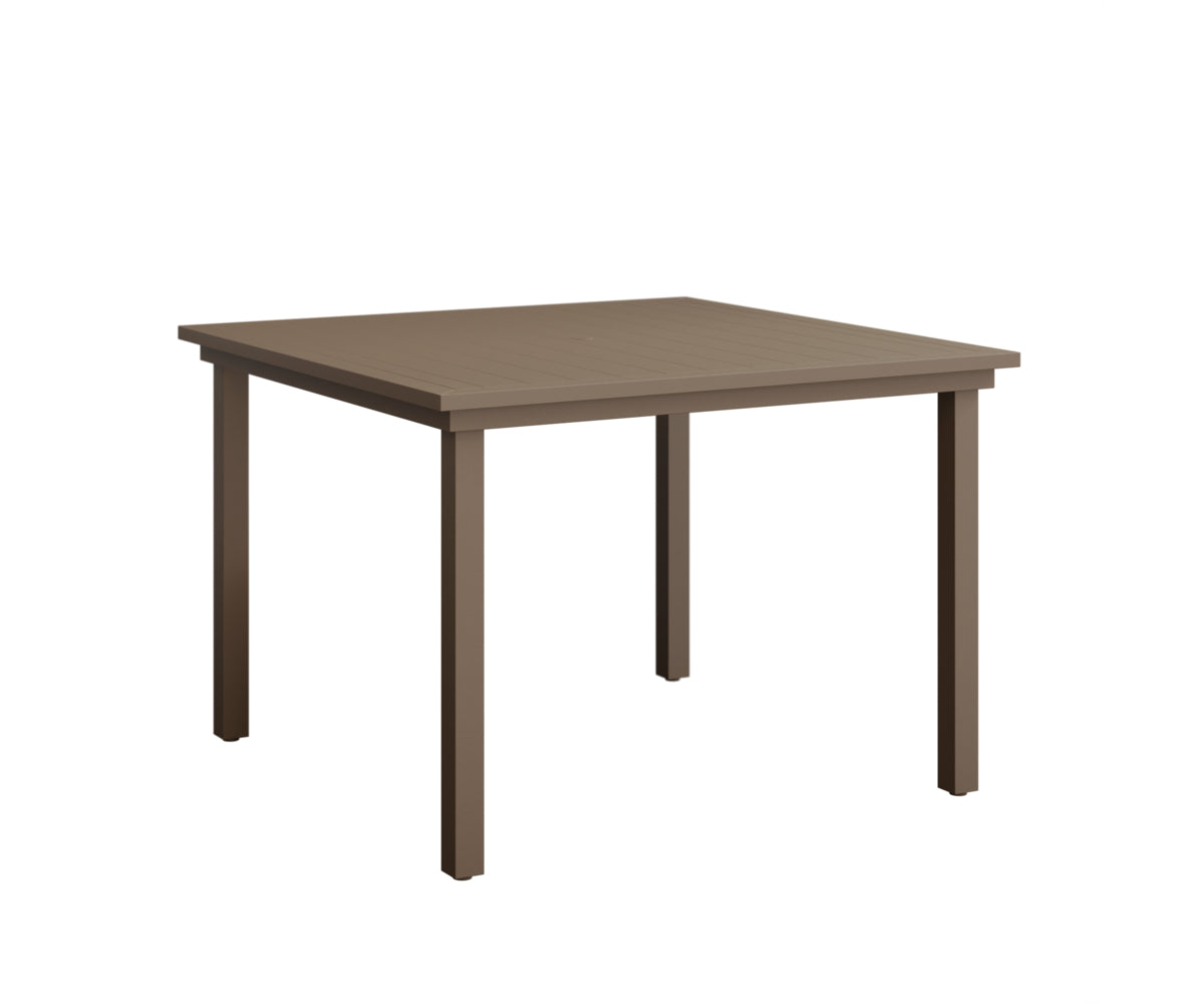 Berlin Gardens Vida Aluminum 44" Square Dining Table