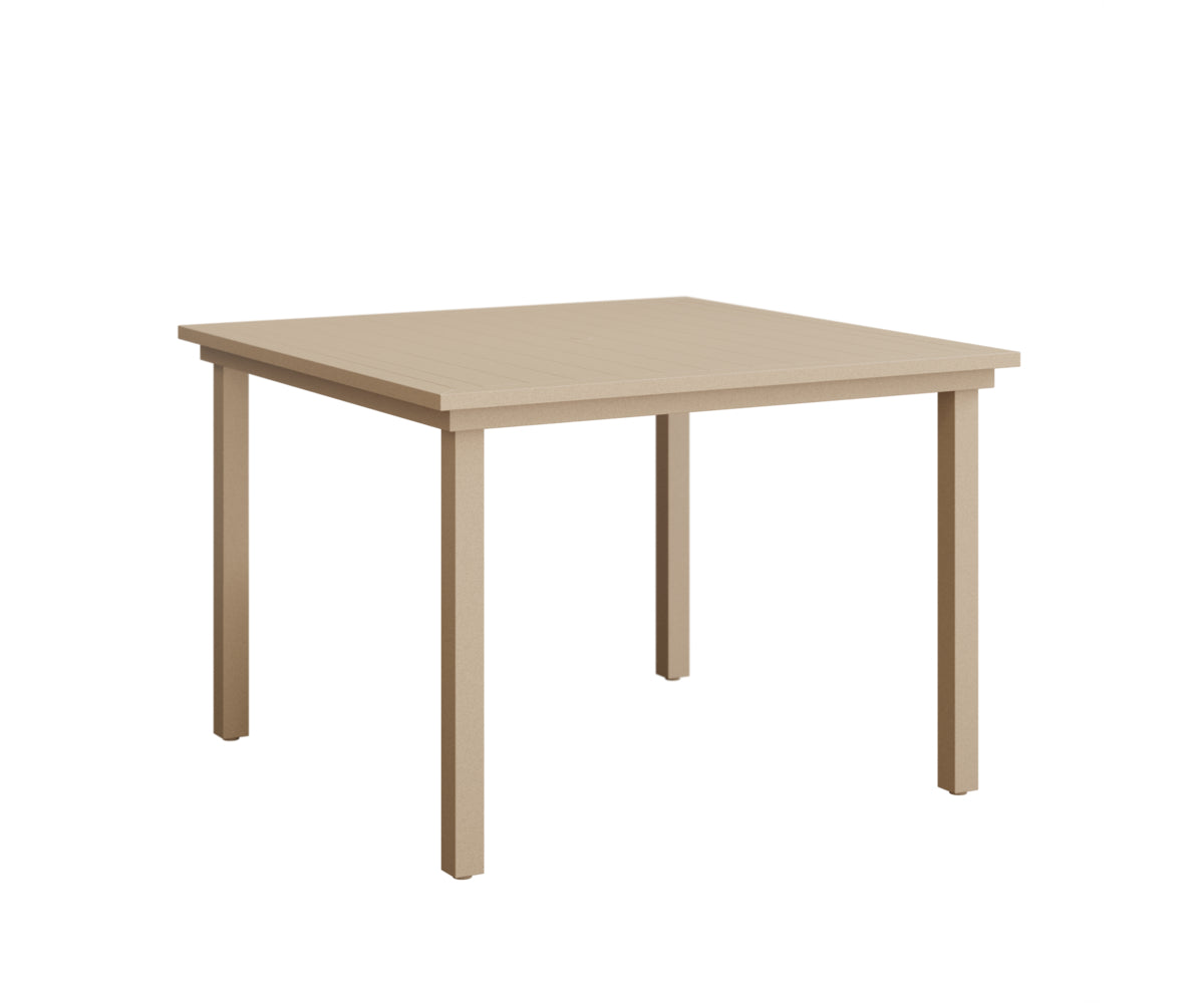 Berlin Gardens Vida Aluminum 44" Square Dining Table