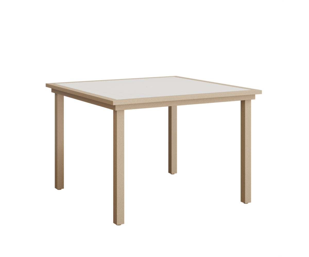 Berlin Gardens Vida Poly 44" Square Dining Table