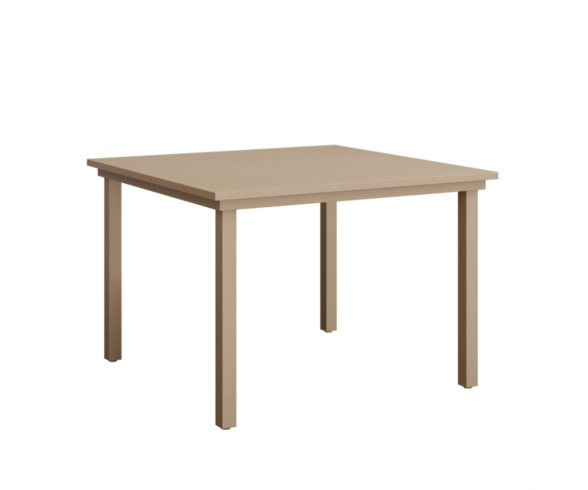 Berlin Gardens Vida Aluminum 44" Square Dining Table
