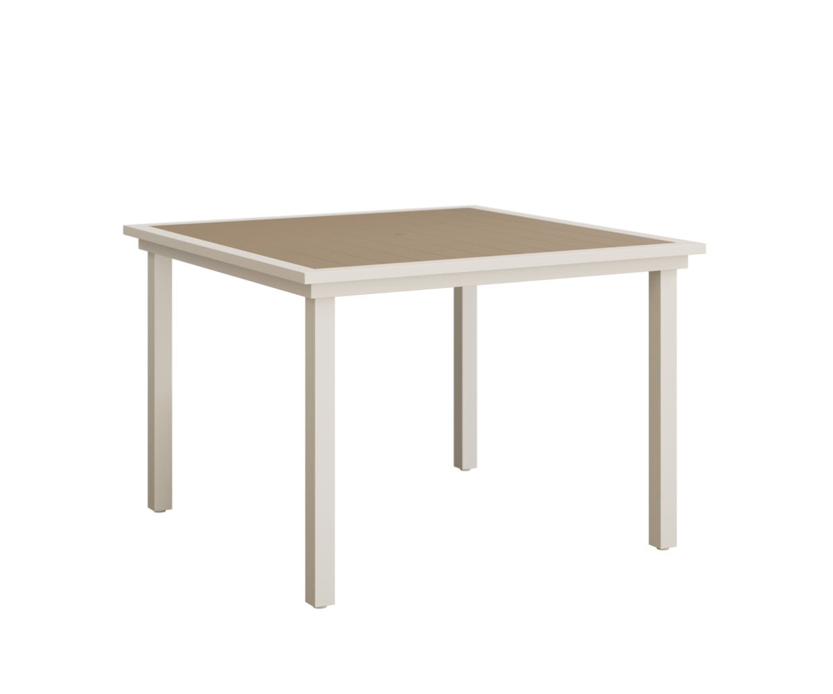 Berlin Gardens Vida Poly 44" Square Dining Table
