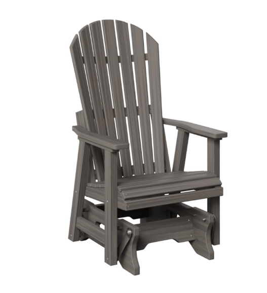 Weatherwood Single Glider Coastal Gray