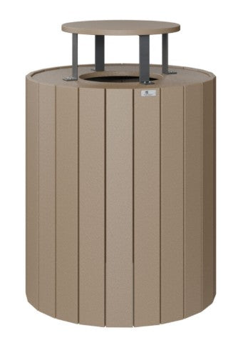 Berlin Gardens Rain Guard for Round Trash Can