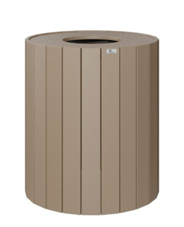 Berlin Gardens Round Trash Can - 32 Gal