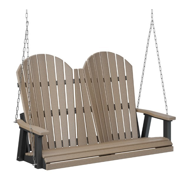 Berlin Gardens Comfo-Back Double Swing (Zinc Chains)