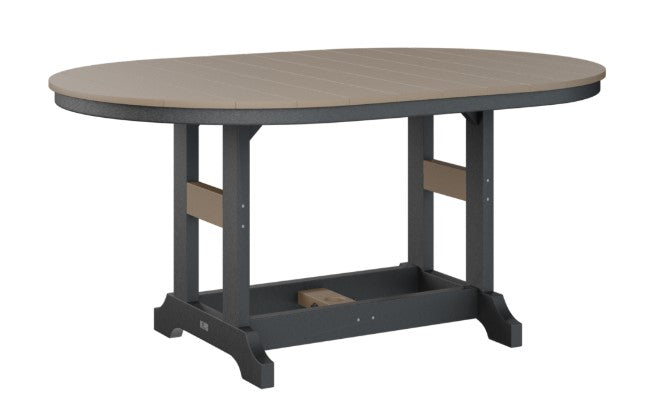 Berlin Gardens Garden Classic Standard Top 44" x 64" Oblong Dining Table