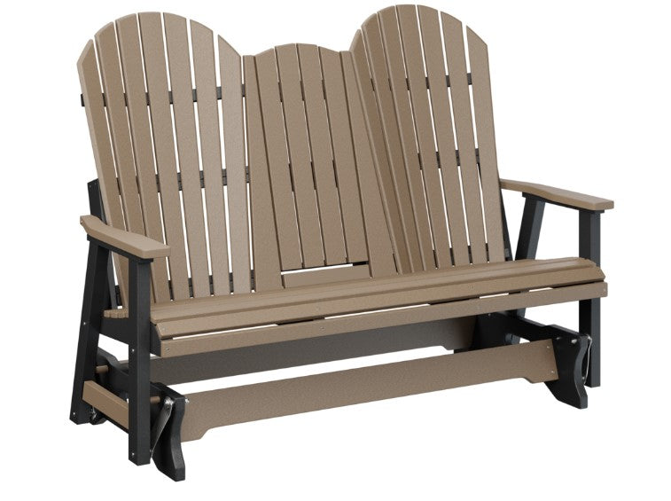 Berlin Gardens Comfo-Back Three Seat Glider w/Console Allochrome Brackets