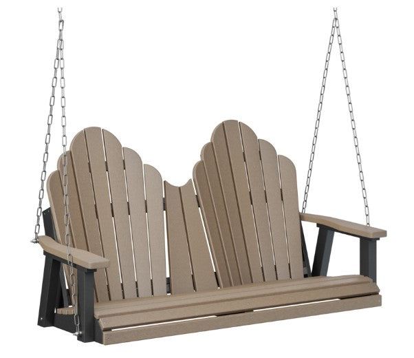 Berlin Gardens Cozi-Back Double Swing (Zinc Chains)