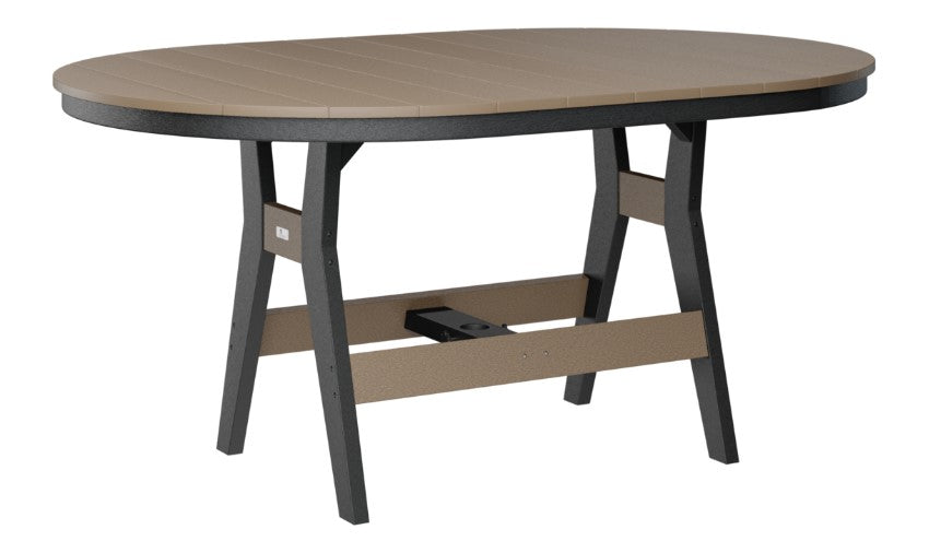 Berlin Gardens Harbor Counter Tables Standard Top 44" x 64" Oblong Counter Table