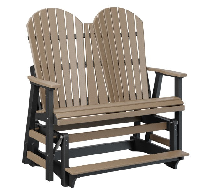 Berlin Gardens Comfo-Back Double Counter Glider with Allochrome Brackets