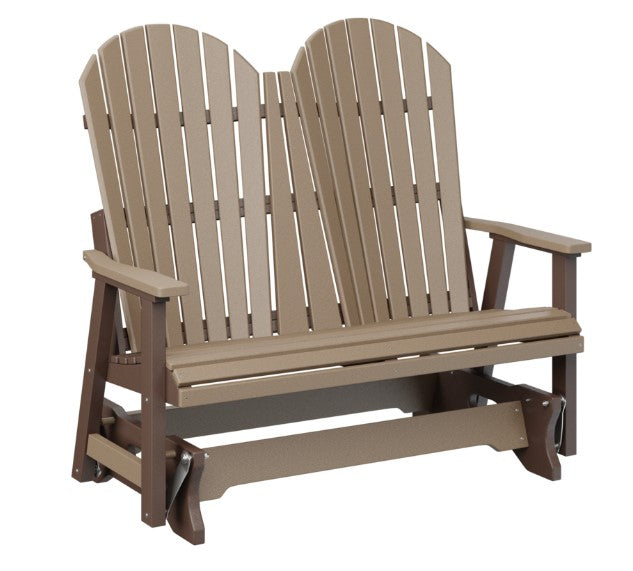 Berlin Gardens Comfo-Back Double Glider with Allochrome Brackets