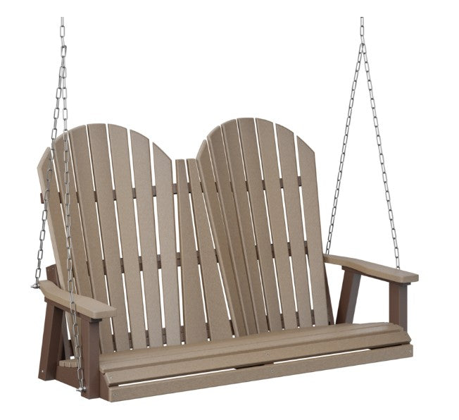 Berlin Gardens Comfo-Back Double Swing (Zinc Chains)