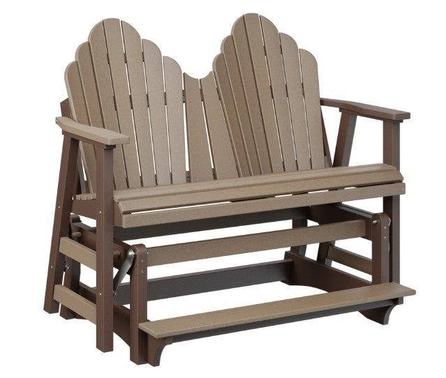 Berlin Gardens Cozi-Back Double Counter Glider with Allochrome Brackets