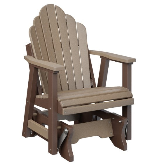 Berlin Gardens Cozi-Back Single Glider with Allochrome Brackets