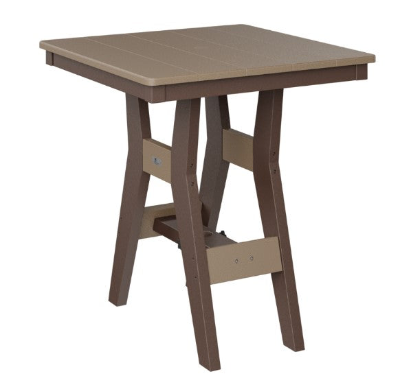 Berlin Gardens Harbor Bar Tables Standard Top 28" Square Bar Table