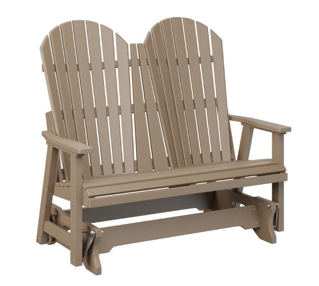 Berlin Gardens Comfo-Back Double Glider with Allochrome Brackets