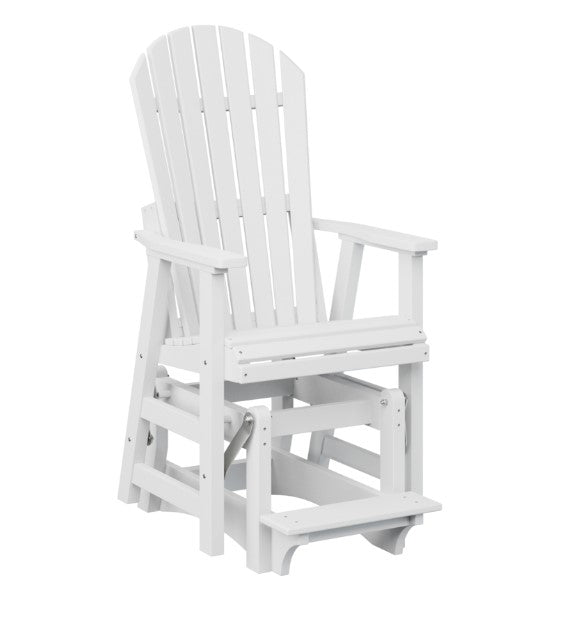 Berlin Gardens Comfo-Back Single Counter Glider with Allochrome Brackets