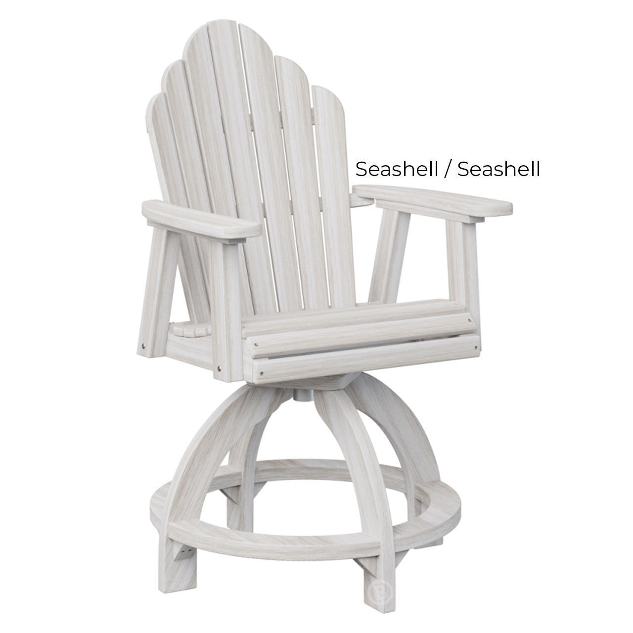 Berlin Gardens Cozi-Back Swivel Counter Chair