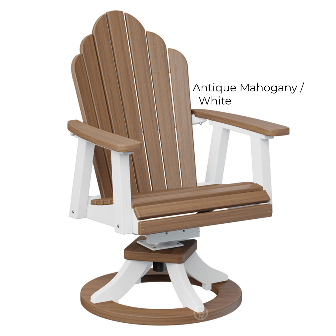 Berlin Gardens Cozi-Back Swivel Rocker Dining Chair