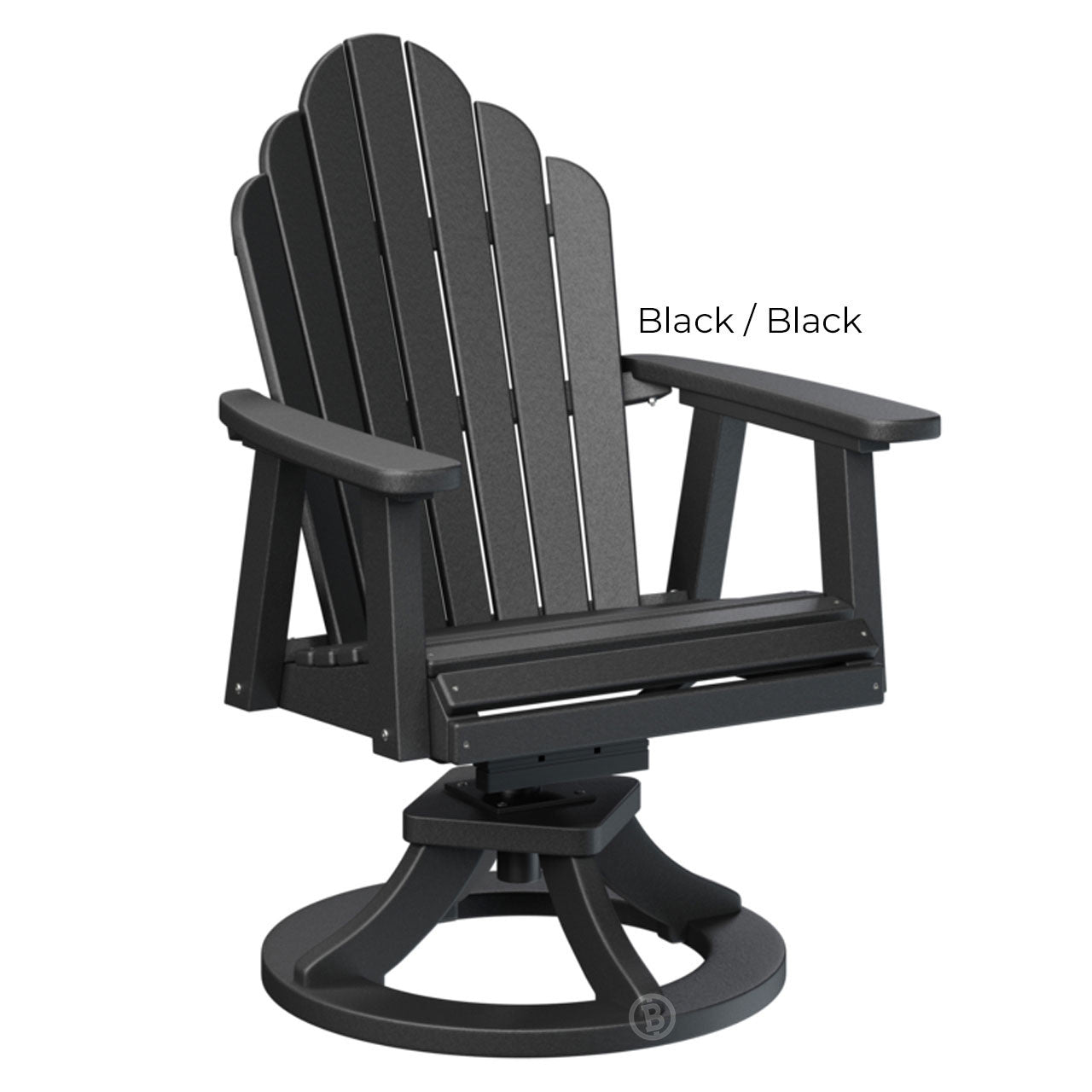 Berlin Gardens Cozi-Back Swivel Rocker Dining Chair