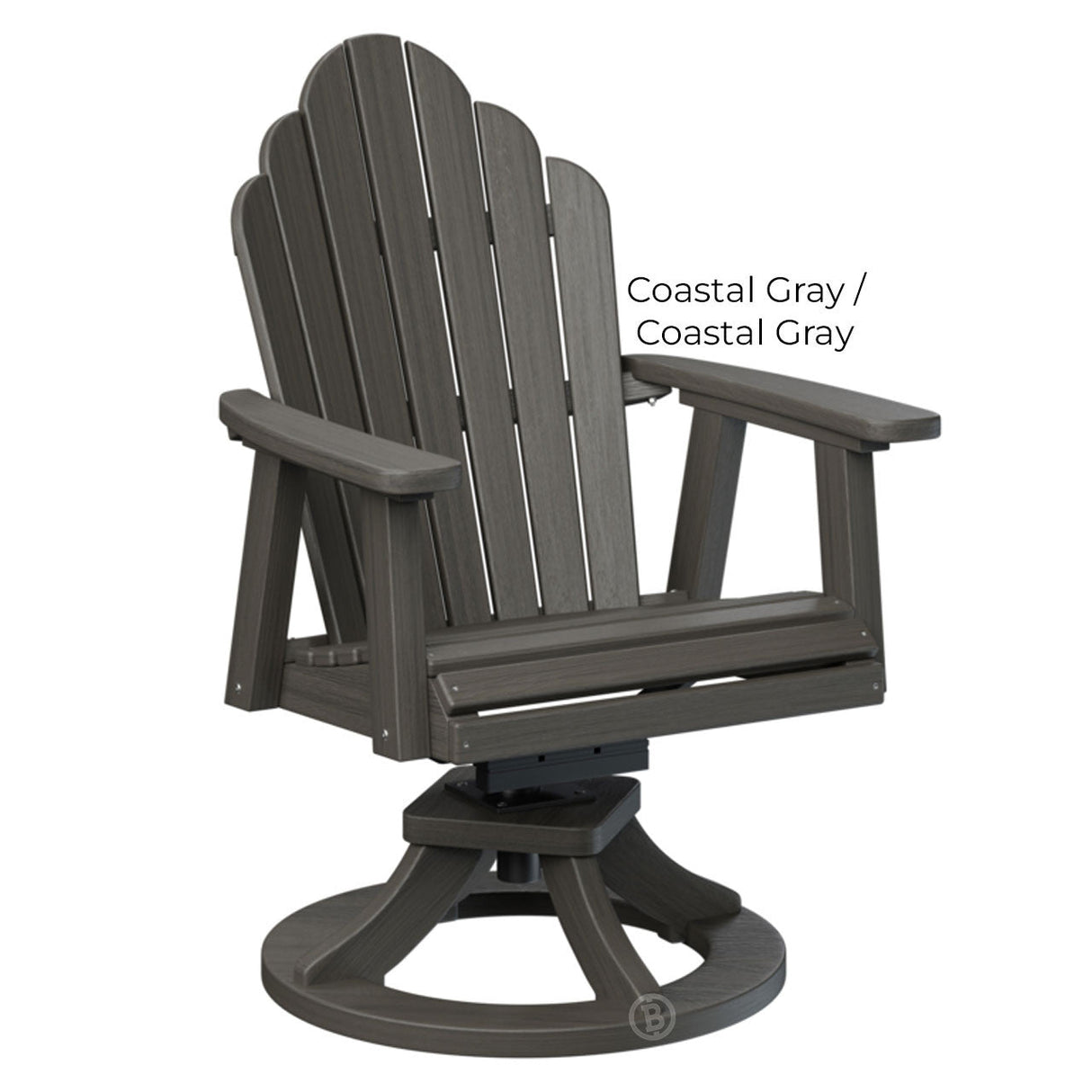 Berlin Gardens Cozi-Back Swivel Rocker Dining Chair