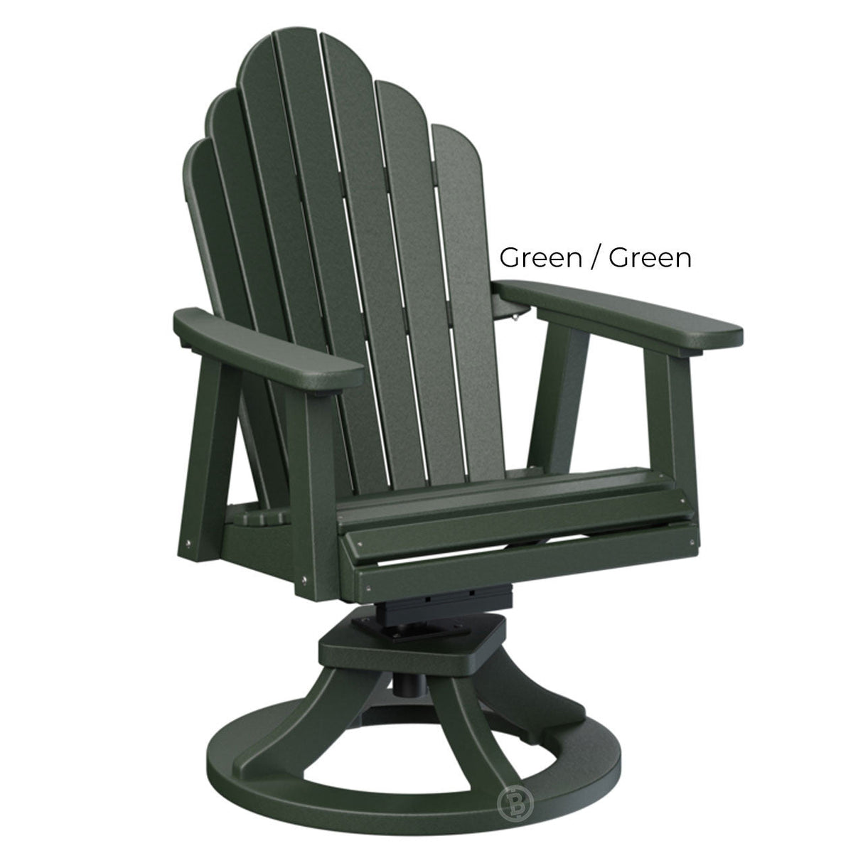 Berlin Gardens Cozi-Back Swivel Rocker Dining Chair