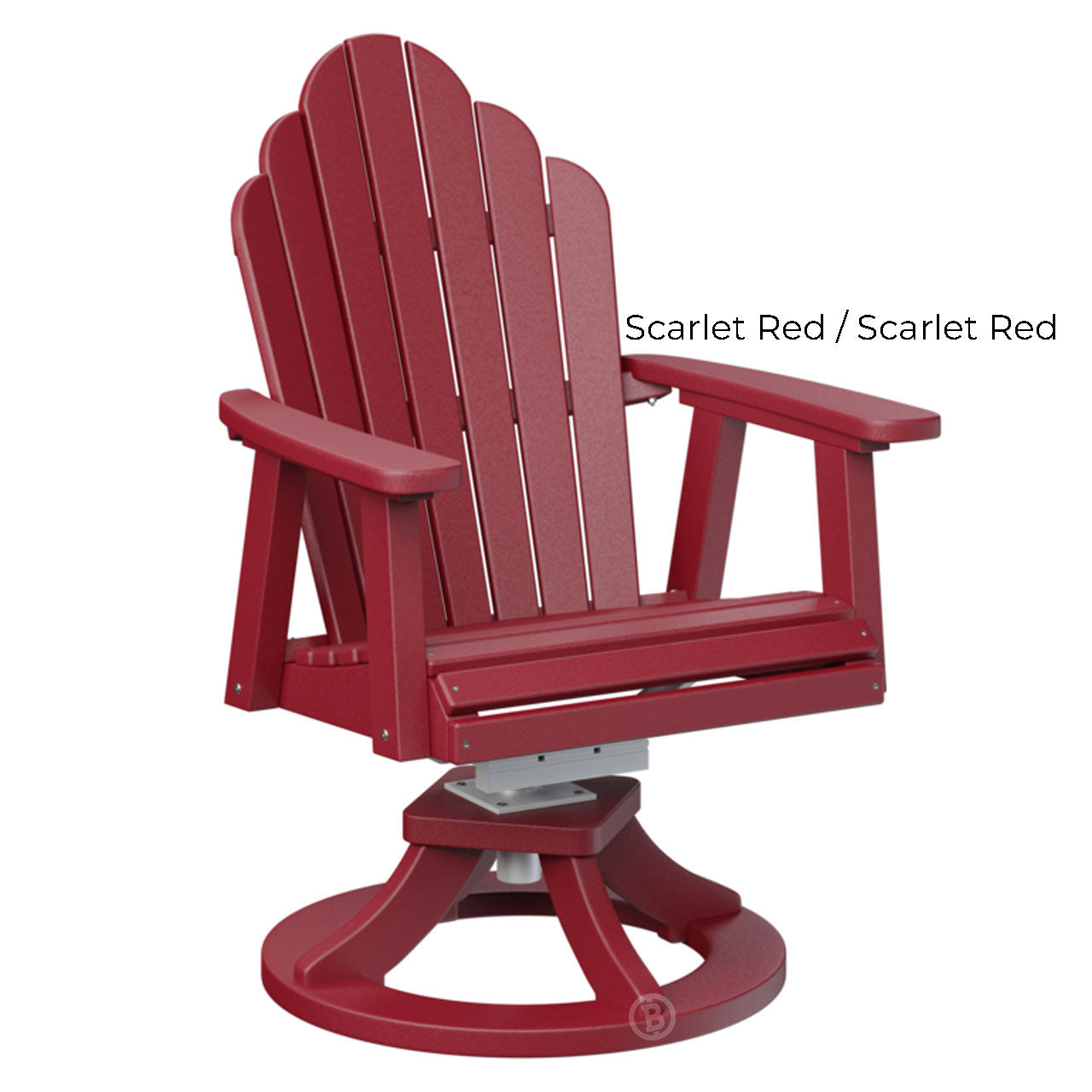 Berlin Gardens Cozi-Back Swivel Rocker Dining Chair