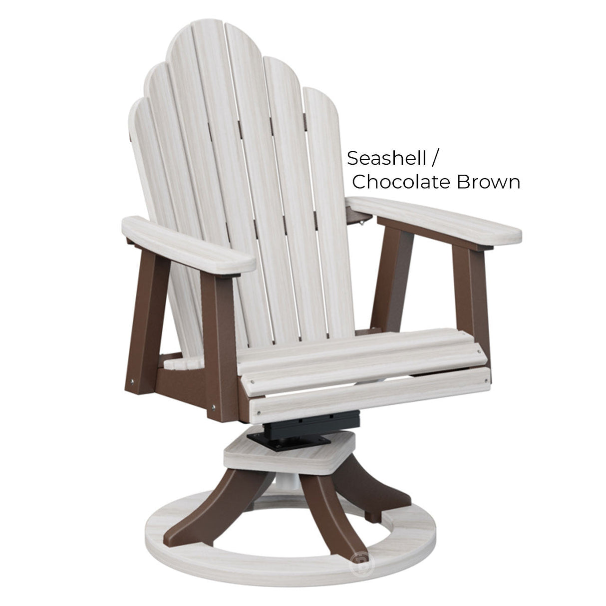 Berlin Gardens Cozi-Back Swivel Rocker Dining Chair