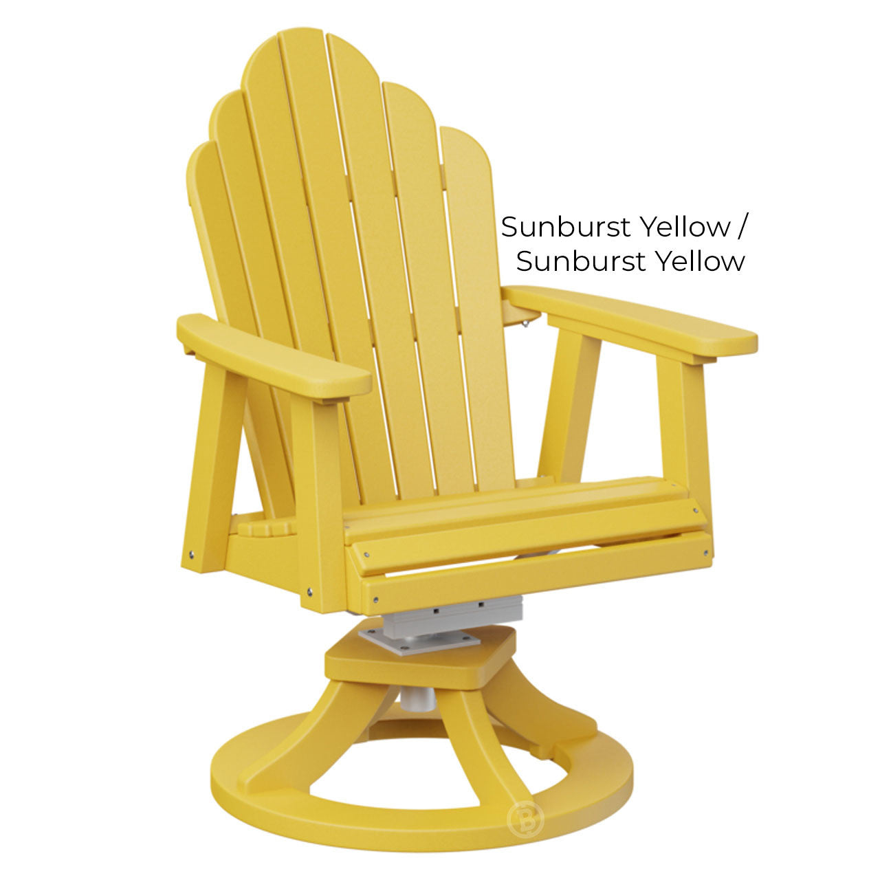 Berlin Gardens Cozi-Back Swivel Rocker Dining Chair