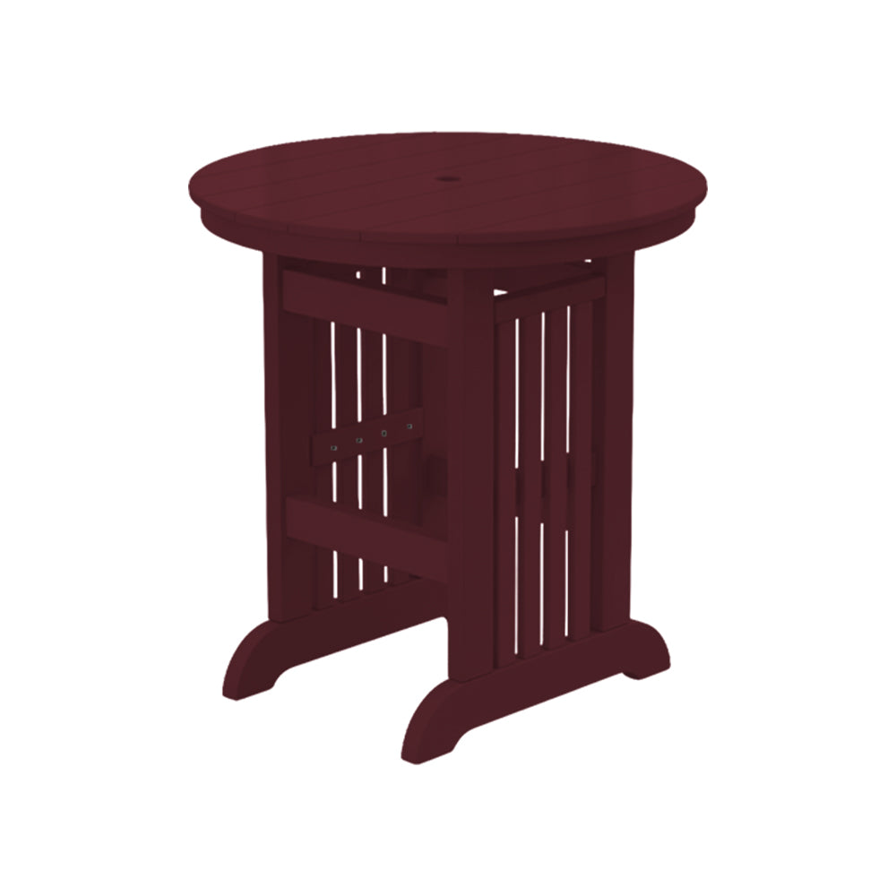 Beaver Dam Farmhouse 36"x36" Mission Bar Table